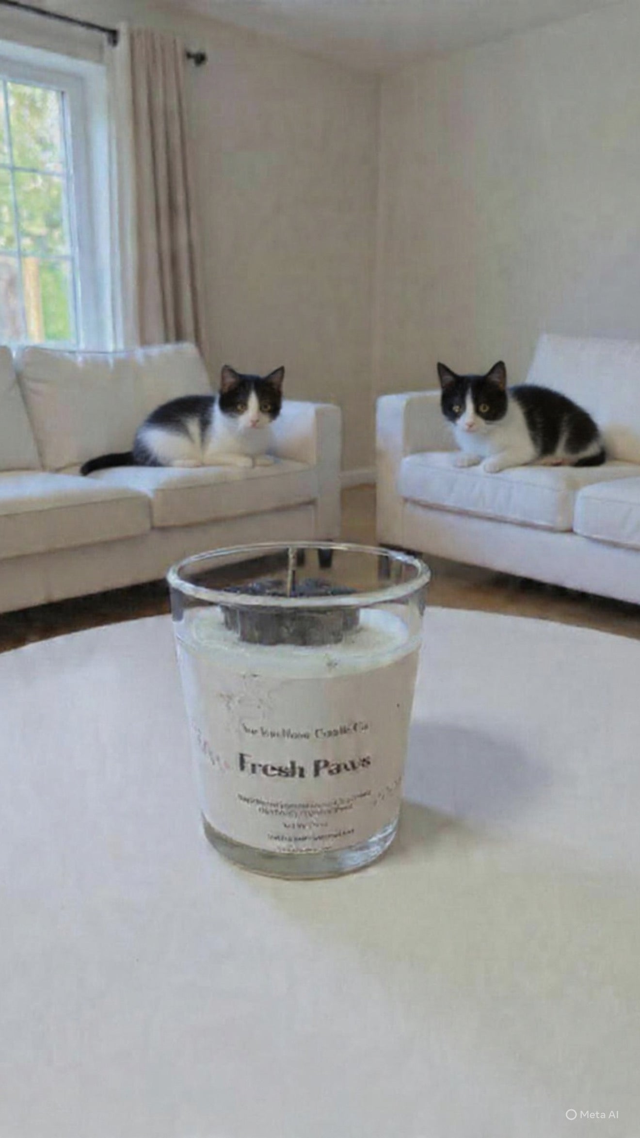 7.5oz Fresh Paws  Scented Candle 🐾 (Pet Collection)