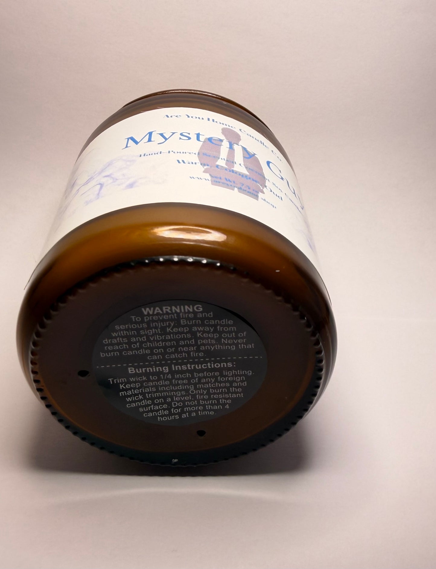 Mystery Guy Scented 8 oz Coconut Soy Candle