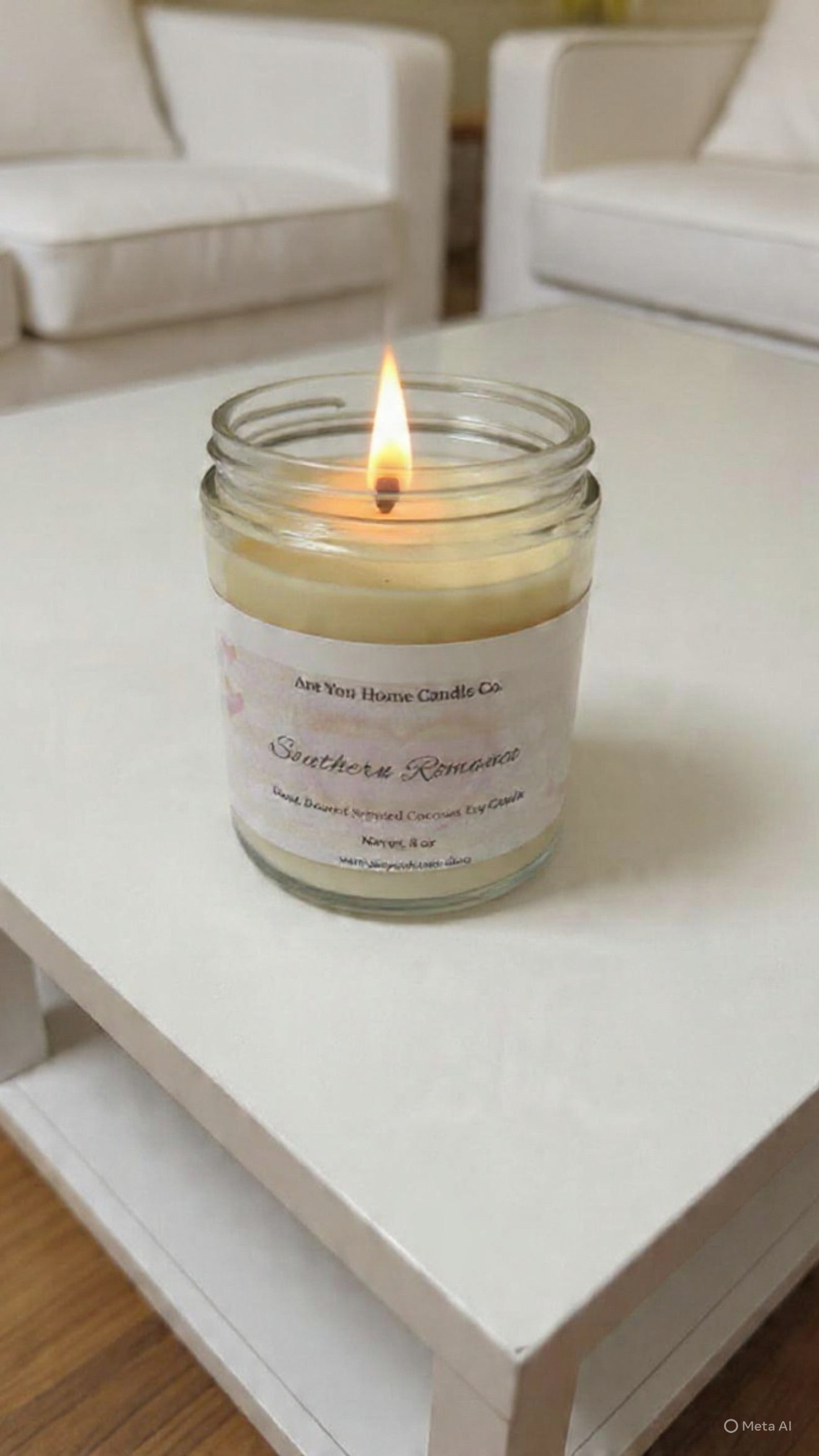 8oz Southern Romance Scented Candle 🌺🌸