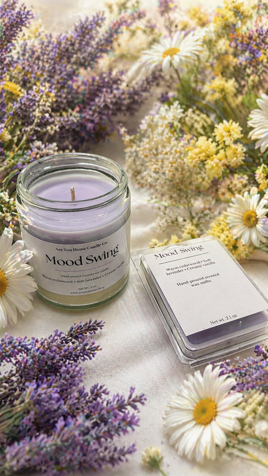 Mood Swing Candle + Wax Melt Duo For Overstimulated Days💜 (8oz Candle + Wax Melt)