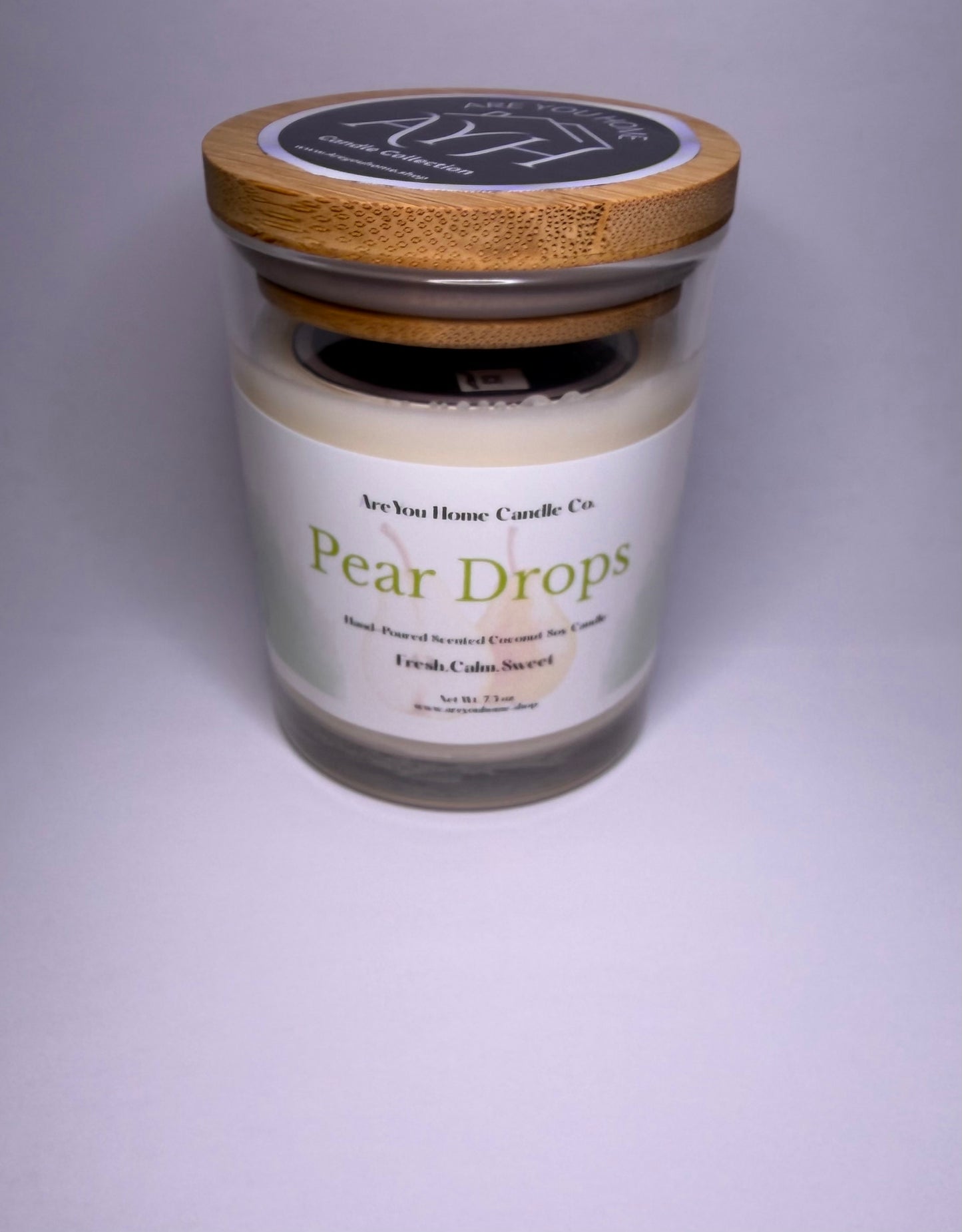 Pear Drops – 7.5oz Scented Coconut Soy Candle