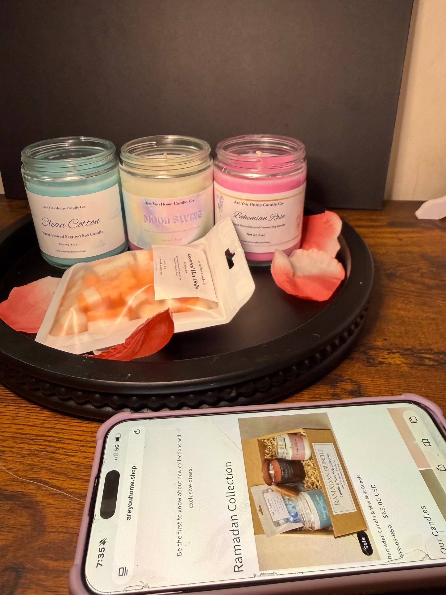 Ramadan Candle & Wax Melt Bundle