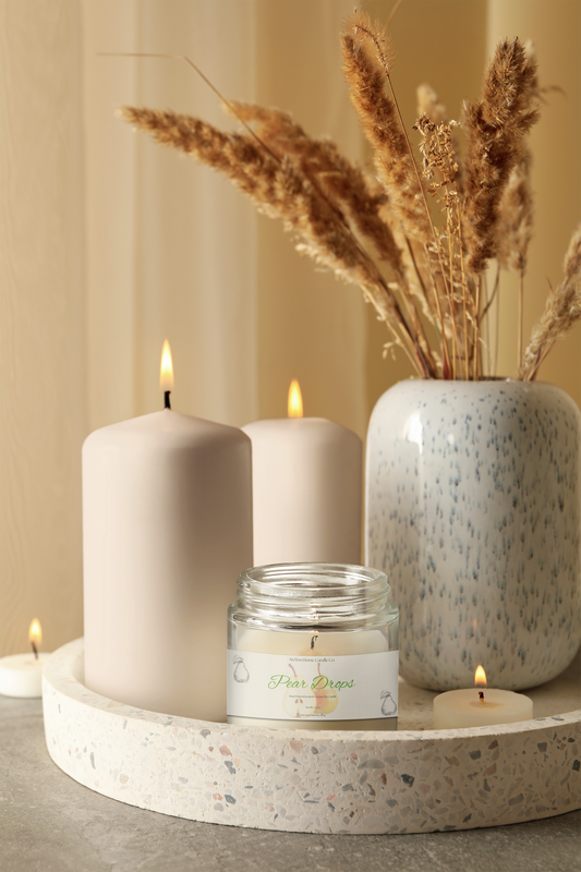 Pear Drops – 7.5oz Scented Coconut Soy Candle