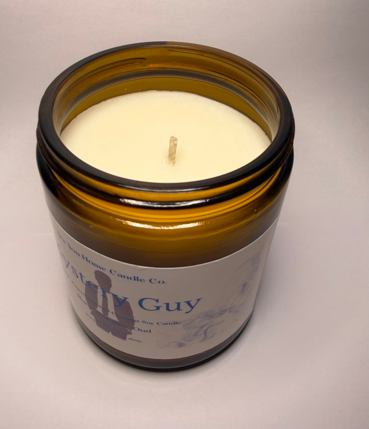 Mystery Guy Scented 8 oz Coconut Soy Candle