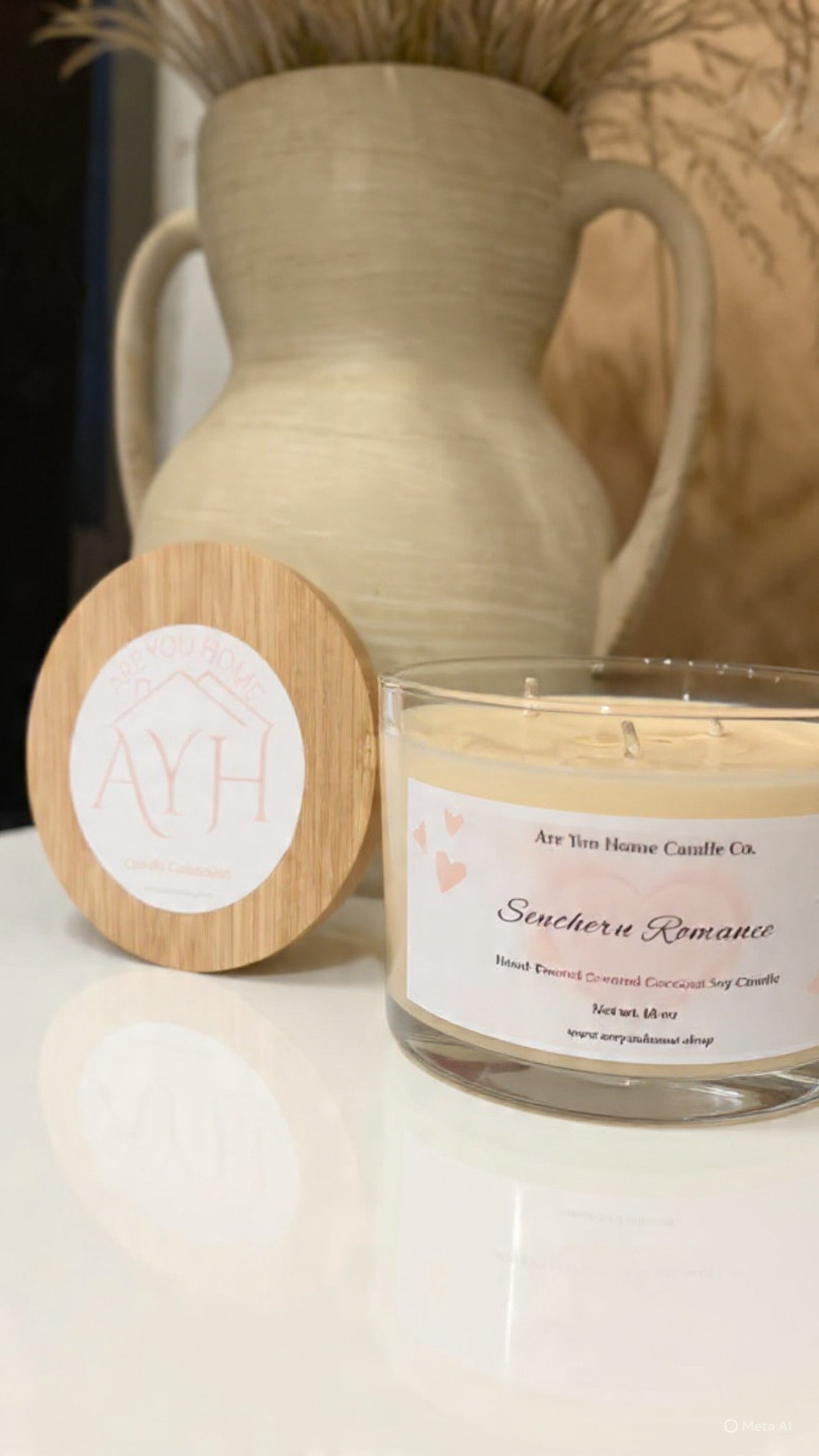 8oz Southern Romance Scented Candle 🌺🌸