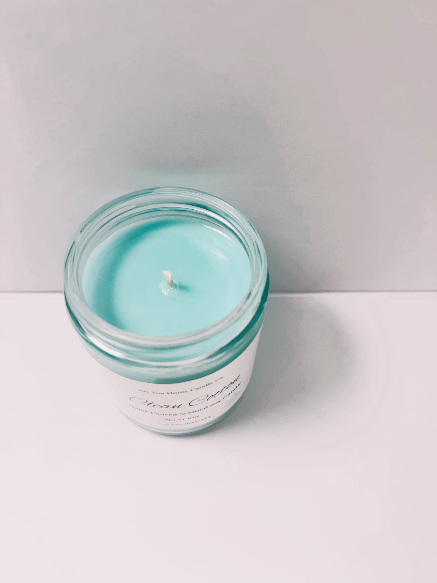 8oz Clean Cotton Scented Candle 🧺🫧