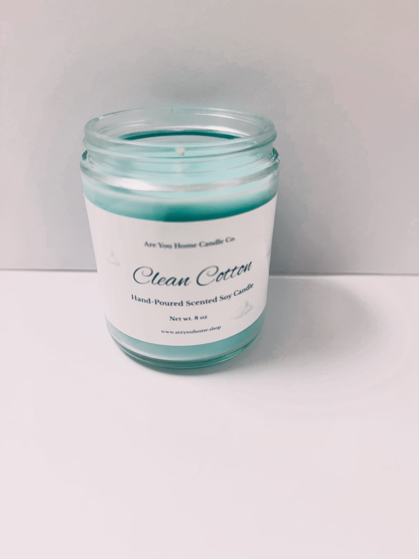 8oz Clean Cotton Scented Candle 🧺🫧