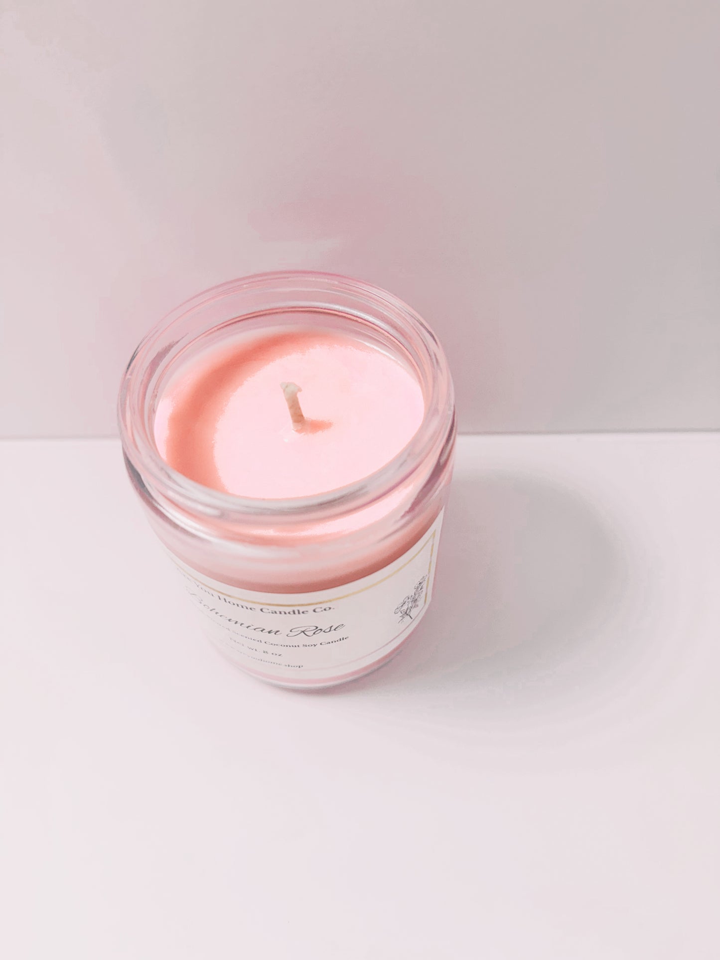 8oz Bohemian Rose Scented Candle 🌹