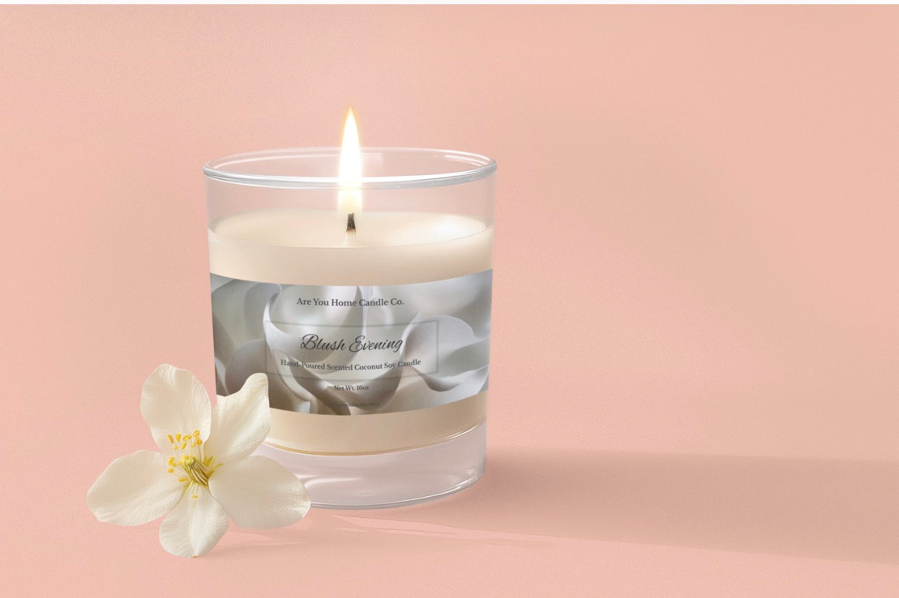 16oz Blush Evenings Scented Candle 🌚🌃