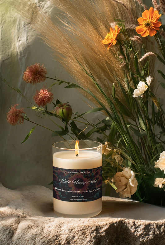 7.5oz Wild Honeysuckle  Scented Candle 🌼🌻