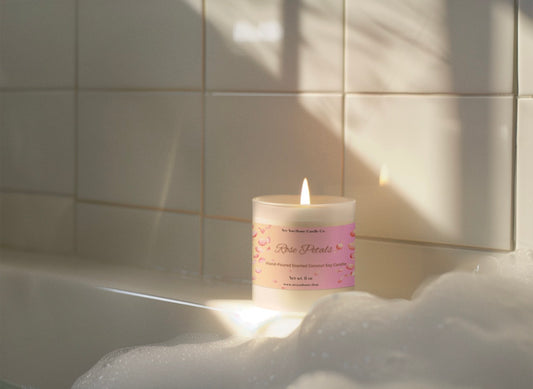 8oz Rose Petals  Scented Candle🌺