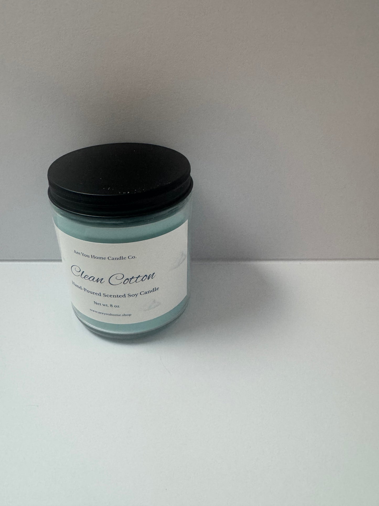 8oz Clean Cotton Scented Candle 🧺🫧