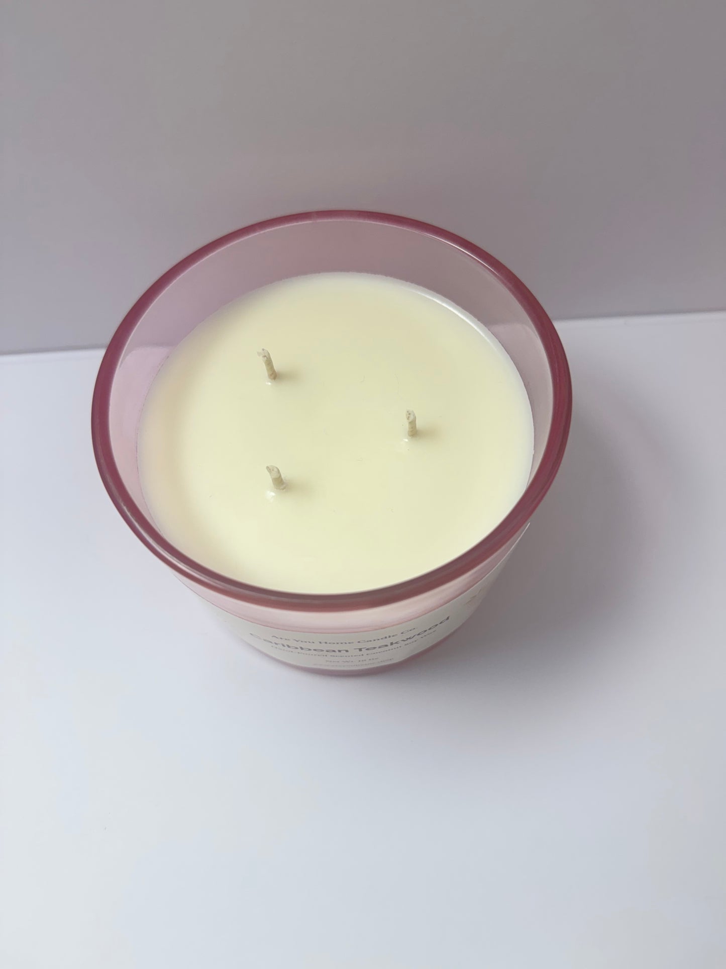 16oz Caribbean Teakwood Scented Candle 🪾🍃