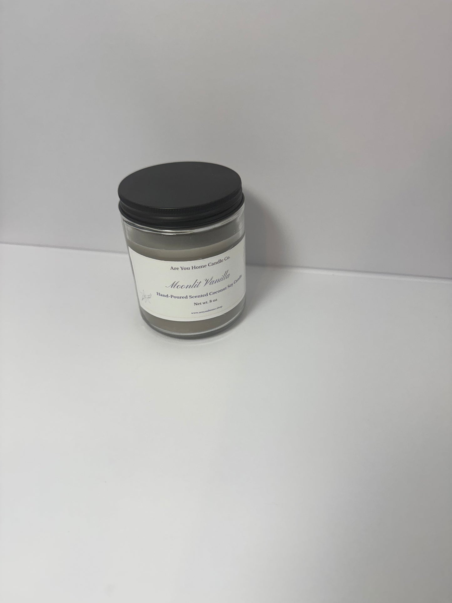 8oz Moonlit Vanilla Scented Candle 🌕🌙