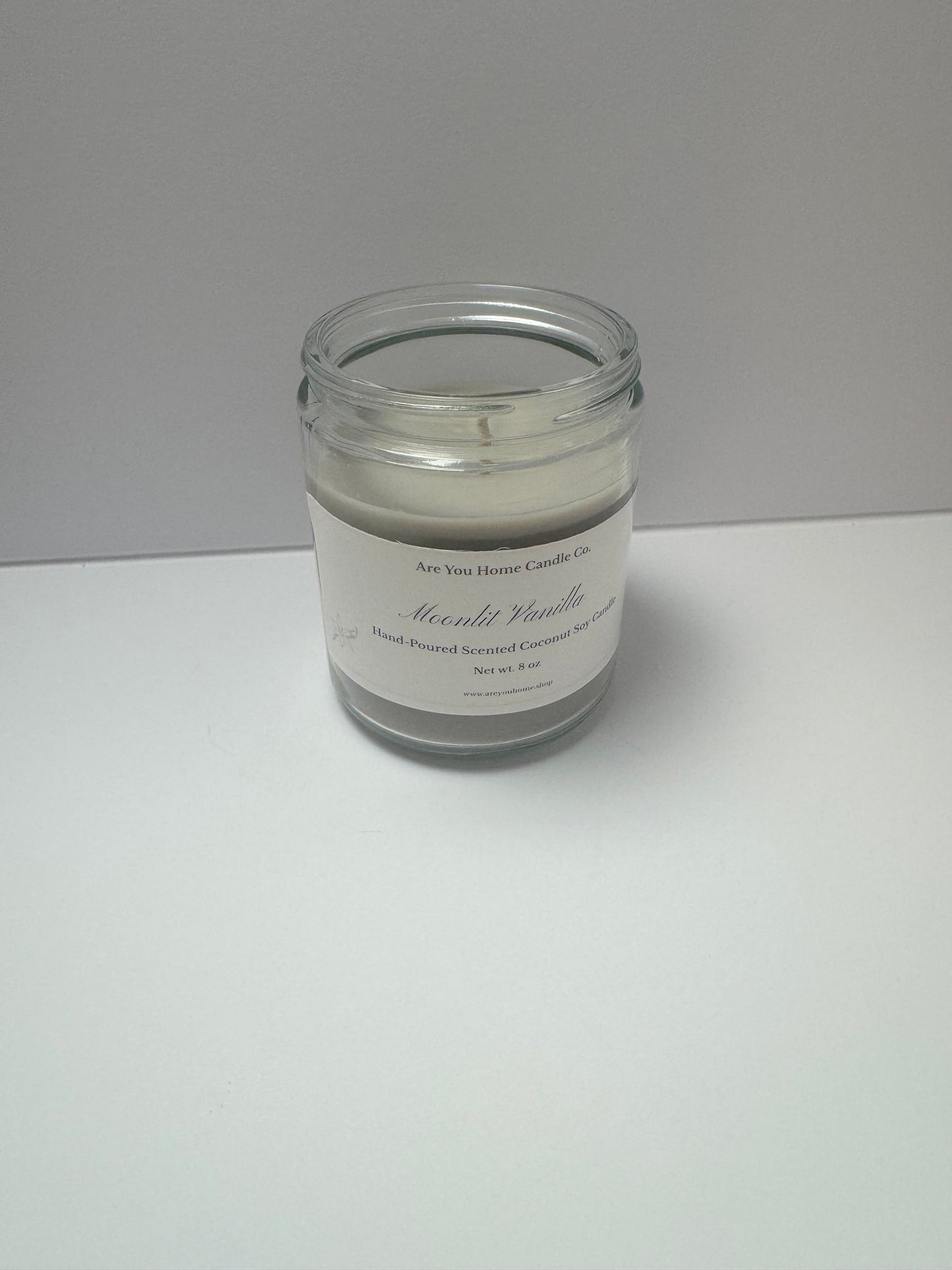 8oz Moonlit Vanilla Scented Candle 🌕🌙