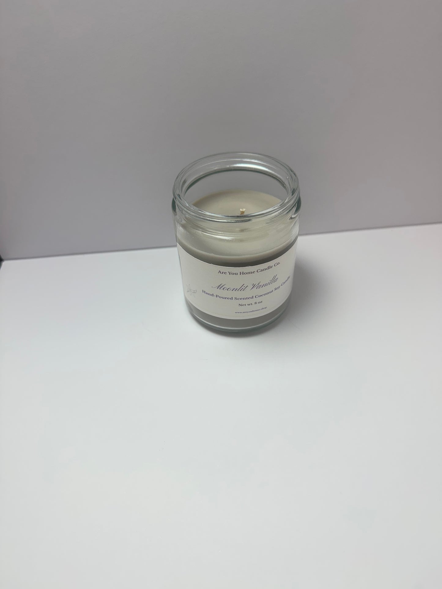 8oz Moonlit Vanilla Scented Candle 🌕🌙