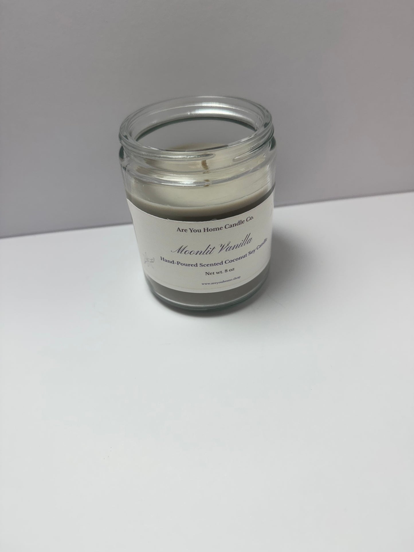 8oz Moonlit Vanilla Scented Candle 🌕🌙