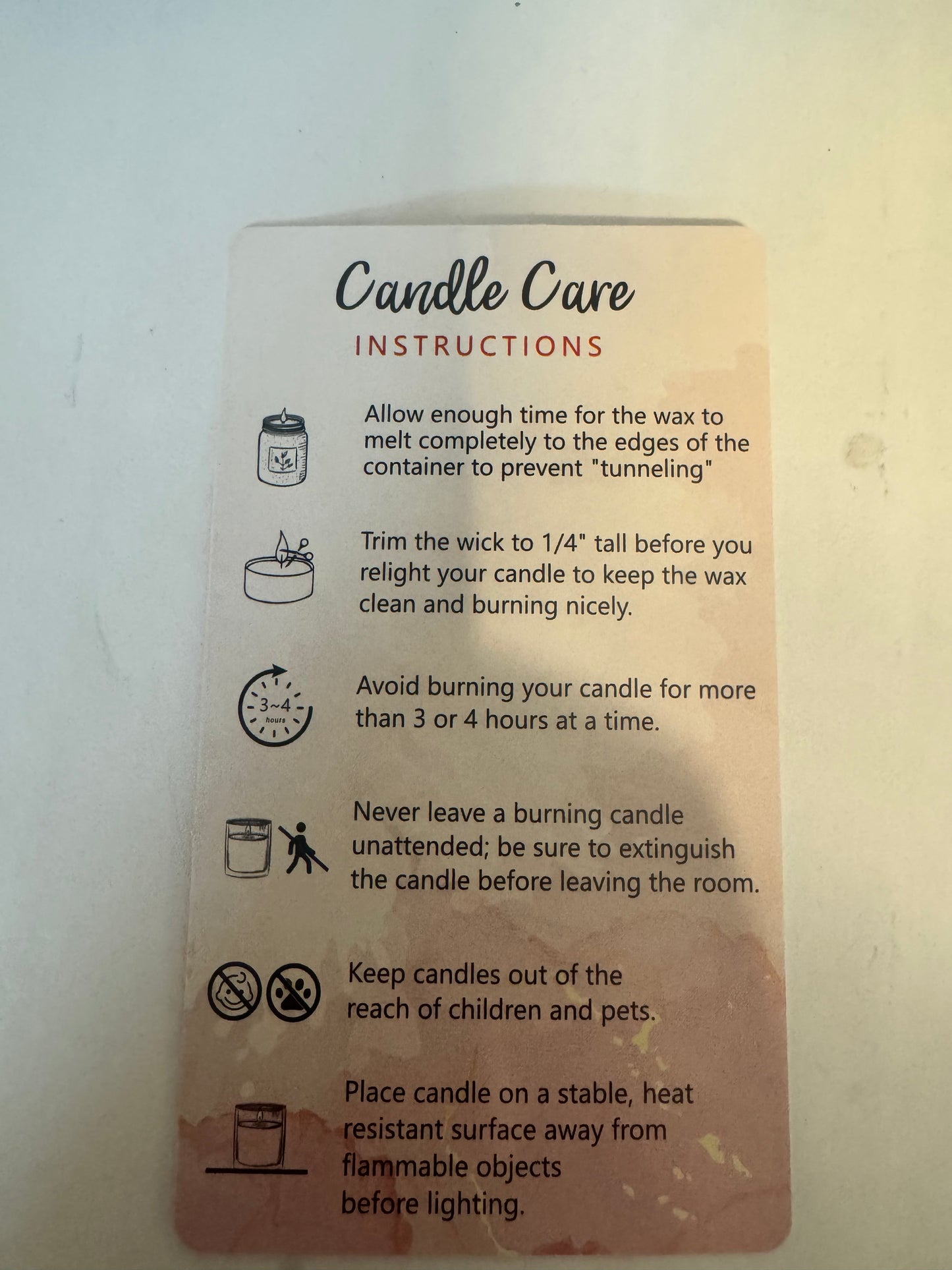 8oz Bohemian Rose Scented Candle 🌹